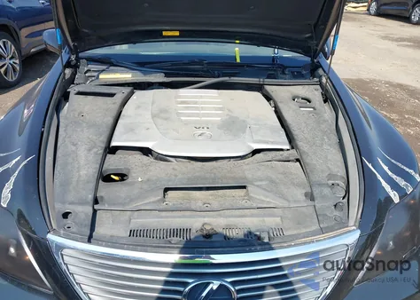 2007 Lexus Ls 460 460 from USA, damaged, VIN JTHBL46F775045340